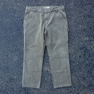 Carhartt Men’s Relaxed Fit Work Pants Faded Green size 38x 30